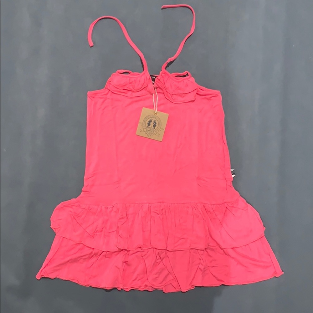 Pink Ruffle Sundress